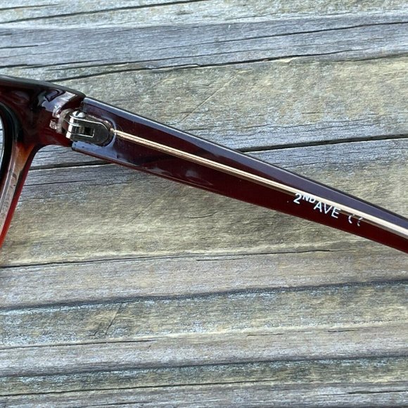 2nd Ave Women EyeglassesSunglasses Frame Red 135 Ladies Eye Wear Frame only - Picture 11 of 14
